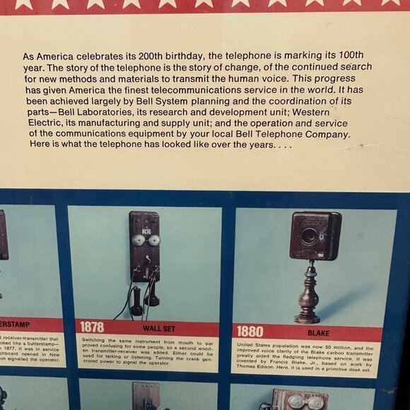 Framed Vintage Poster “The Bell System Telephone Story” - Picture 2 of 4
